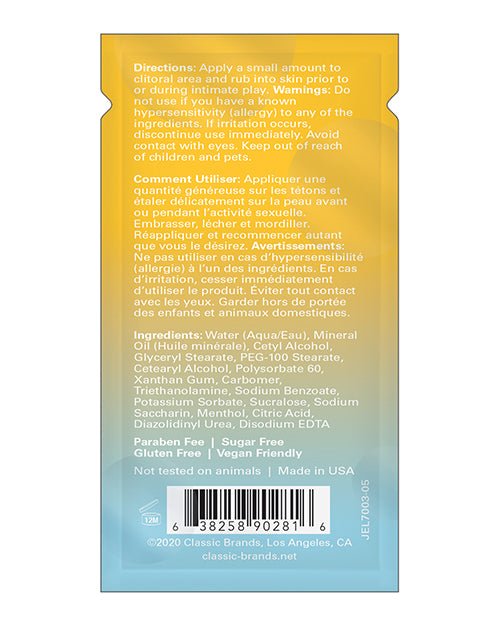 Joy Buzzer Naked Foil - 4 ml Pack of 24 | Shop Lowest Prices at Funlove.com