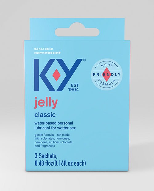 K - Y Water Based Jelly Lube - Pack of 3 Satchet | Shop Lowest Prices at Funlove.com