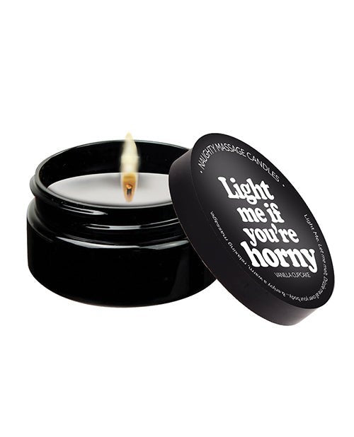 Kama Sutra Mini Massage Candle - 2 Oz Light Me If You're Horny | Shop Lowest Prices at Funlove.com