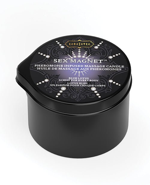 Kama Sutra Sex Magnet Candle w/Pour Spout - Blue Lotus - 2 oz. | Shop Lowest Prices at Funlove.com