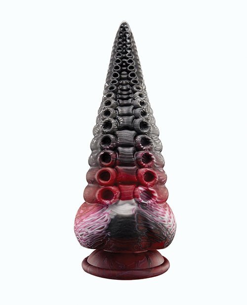 Lava Tentacle Shape Suction Cup Dildo - Multi Color | Shop Lowest Prices at Funlove.com