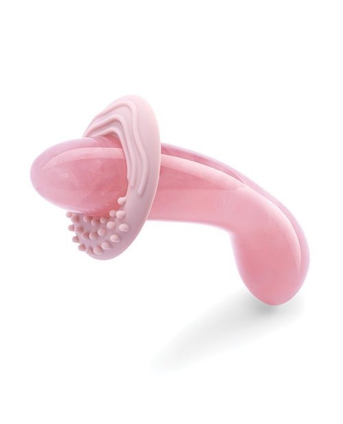 Le Wand Crystal G - Wand Stimulator - Rose Quartz | Shop Lowest Prices at Funlove.com