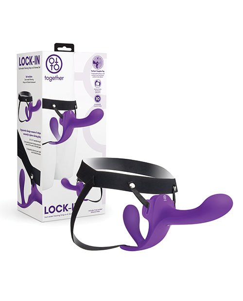 Lock - In Dual - Ended Vibrating Strap - On & Harness Set | Shop Lowest Prices at Funlove.com