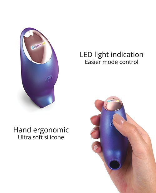 Love to Love Believer Mini Tongue Flicker - Iridescent Night | Shop Lowest Prices at Funlove.com