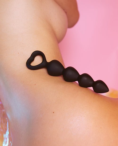 Love to Love Bing Bang Anal Bead - Black Onyx Large | Shop Lowest Prices at Funlove.com