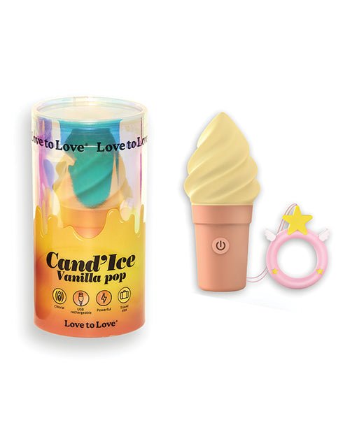 Love to Love Cand'ice Ice Cream Cone Stimulator - Vanilla Pop | Shop Lowest Prices at Funlove.com