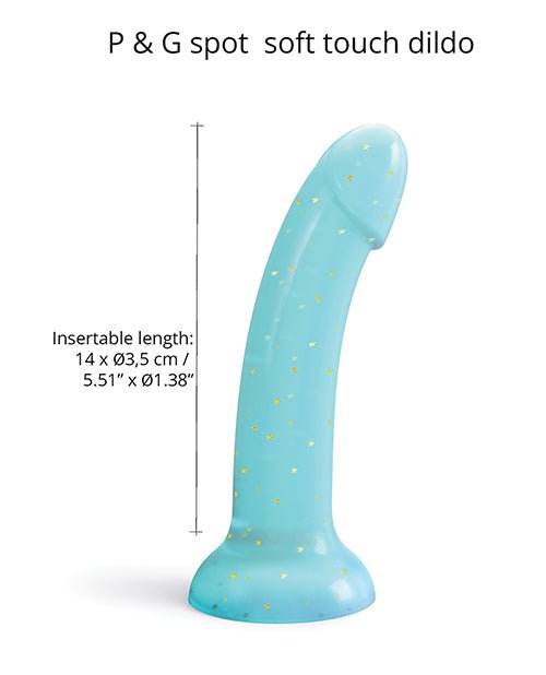 Love to Love Curved Suction Cup Dildolls Nightfall - Blue | Shop Lowest Prices at Funlove.com