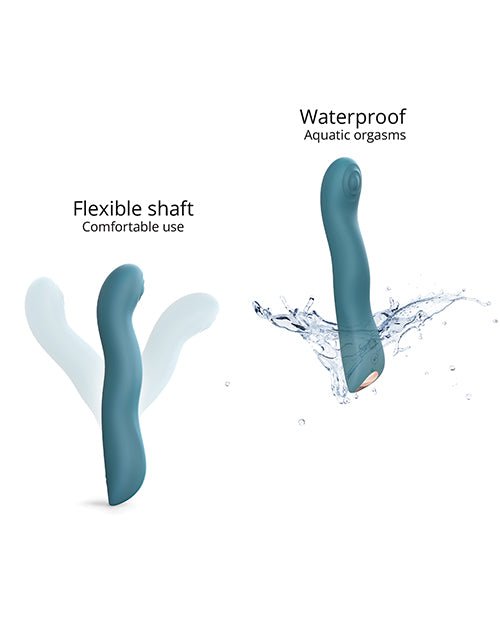 Love to Love Swap Tapping Vibrator - Teal Me | Shop Lowest Prices at Funlove.com