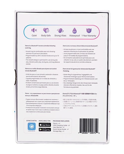 Lovense Diamo Cock Ring | Shop Lowest Prices at Funlove.com