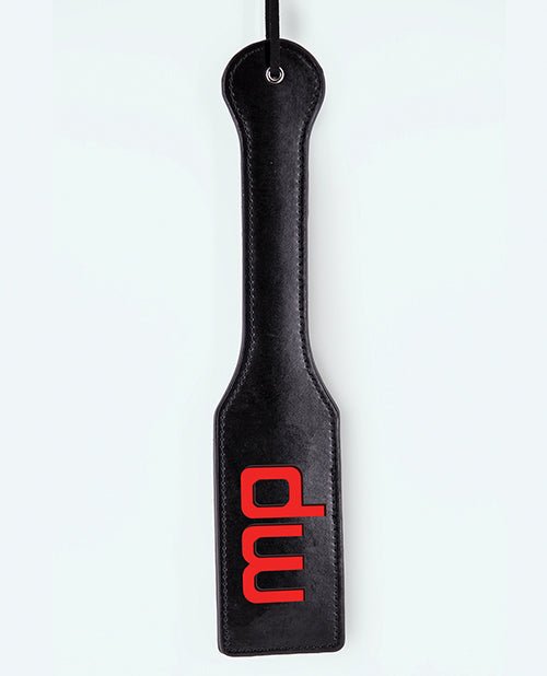 Lust PU Leather MP Paddle - Black | Shop Lowest Prices at Funlove.com