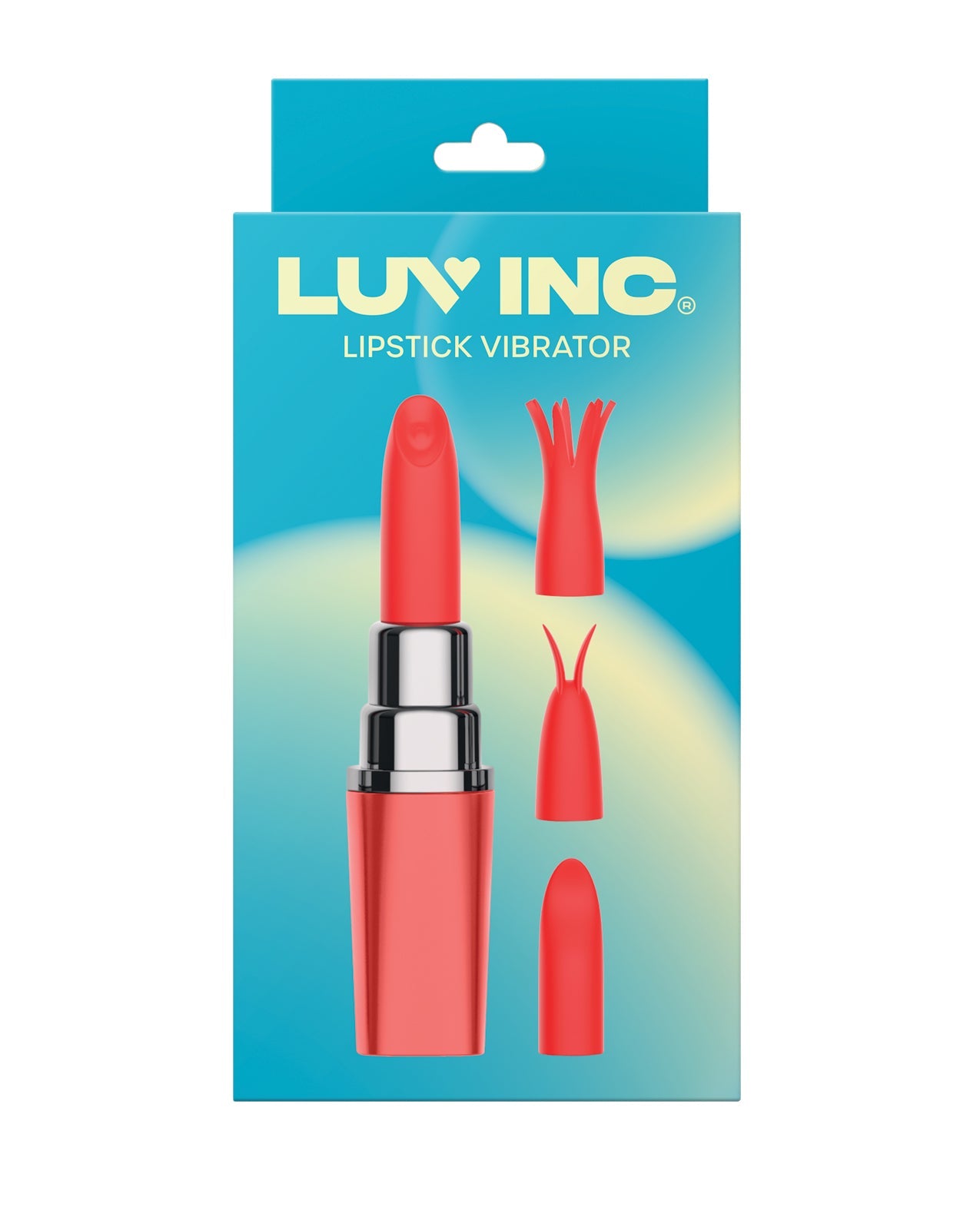 Luv Inc. Lipstick Vibrator With 3 Heads | Shop Lowest Prices at Funlove.com