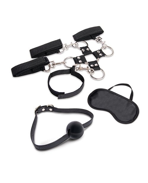 Lux Fetish 7 pc Hogtie & Ball Gag Kit | Shop Lowest Prices at Funlove.com