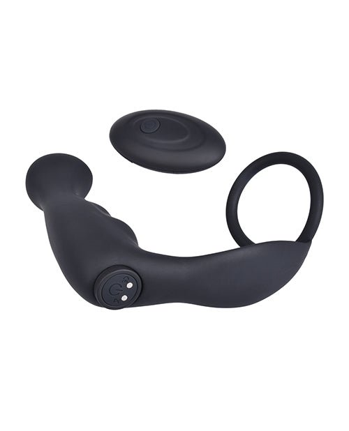 Magic Slimfit Anal Plug w/Remote Control - Black | Shop Lowest Prices at Funlove.com