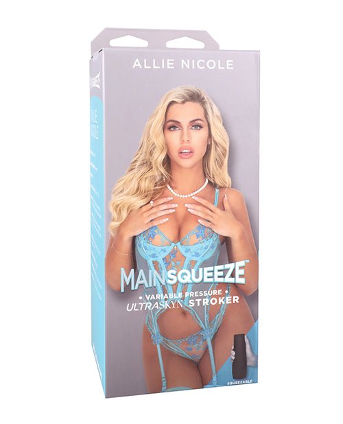 Main Squeeze ULTRASKYN Pussy Stroker - Allie Nicole, Vanilla | Shop Lowest Prices at Funlove.com