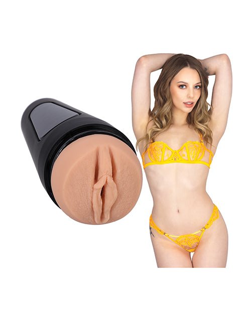 Main Squeeze ULTRASKYN Pussy Stroker - Lily Larimar, Vanilla | Shop Lowest Prices at Funlove.com