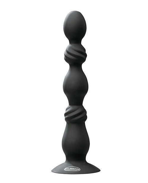 Malesation Vibro Long Anal Drill - Black | Shop Lowest Prices at Funlove.com