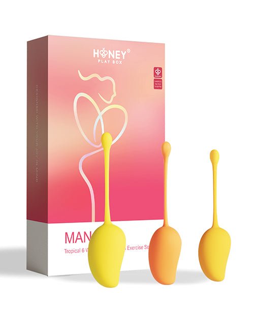 Mango Tropical 6 Weighted Kegel Ball Exercise Set | Shop Lowest Prices at Funlove.com