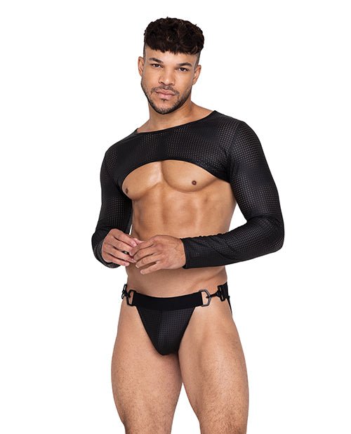Master Crop Top Black LG | Shop Lowest Prices at Funlove.com