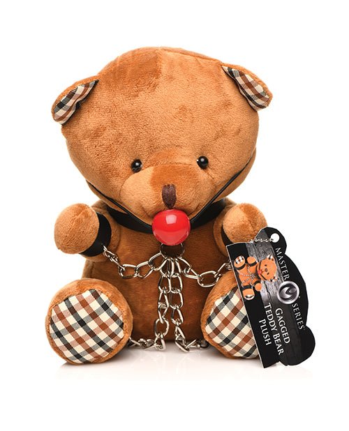Master Series Gagged Teddy Bear Plush | Shop Lowest Prices at Funlove.com