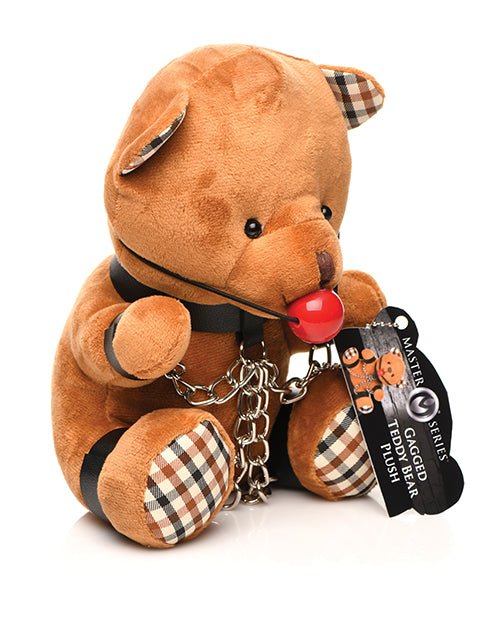 Master Series Gagged Teddy Bear Plush | Shop Lowest Prices at Funlove.com