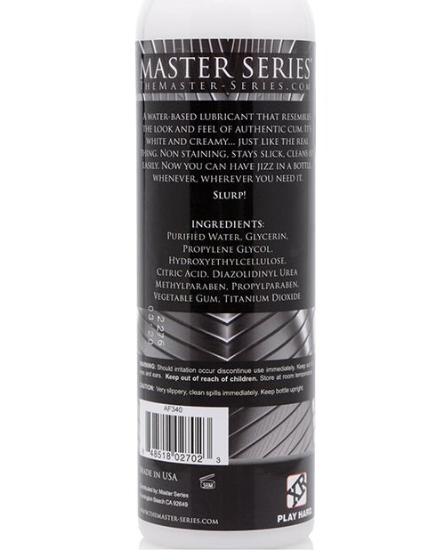 Master Series Jizz Unscented Lube - 8 oz | Shop Lowest Prices at Funlove.com