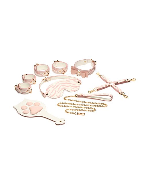 Master Series Tiger Kitty Bondage Set - Pink | Shop Lowest Prices at Funlove.com
