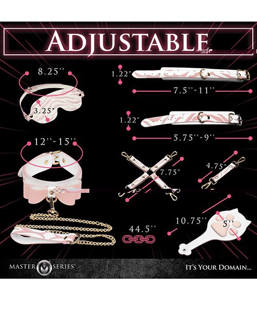 Master Series Tiger Kitty Bondage Set - Pink | Shop Lowest Prices at Funlove.com