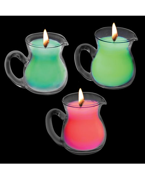 Master Series UV Blacklight Reactive Drip Candle - Set of 3 | Shop Lowest Prices at Funlove.com