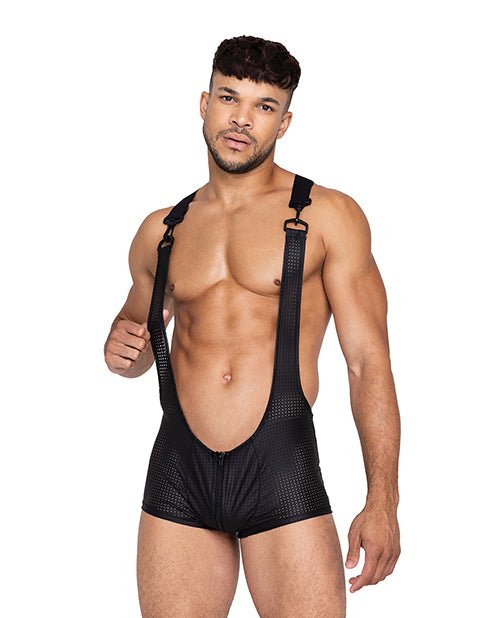 Master Singlet w/Hook & Ring Closure & Contoured Zipper Pouch Black SM | Shop Lowest Prices at Funlove.com