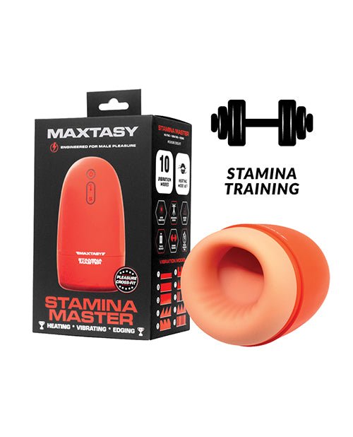 Maxtasy Stamina Master Heat up & Vibrating Stroker | Shop Lowest Prices at Funlove.com