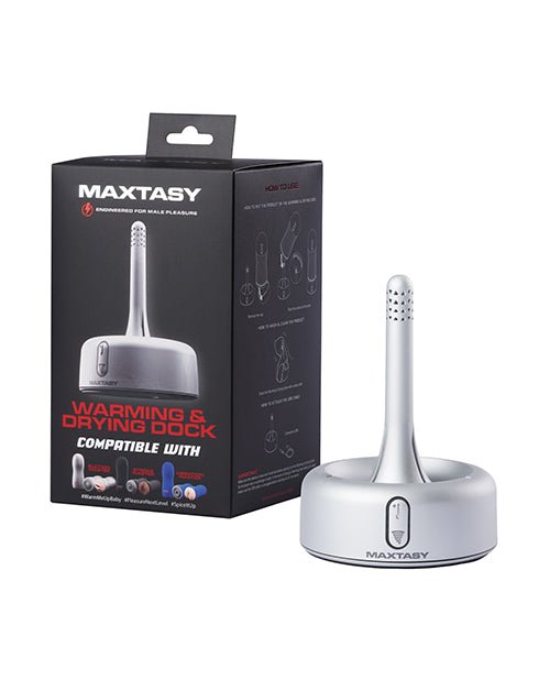 Maxtasy Warming & Drying Dock - Compatible w/Suction Master, Stroke Master & Vibration Master | Shop Lowest Prices at Funlove.com