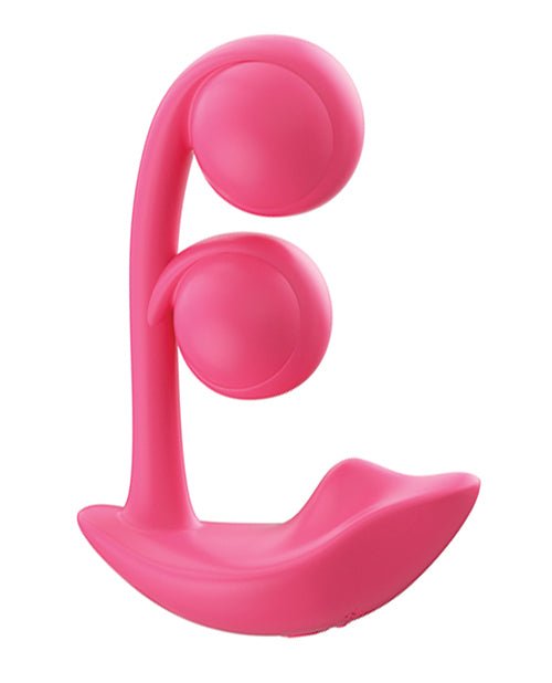 Melody Twin Balls Clit & G - Spot Vibrator - Pink | Shop Lowest Prices at Funlove.com