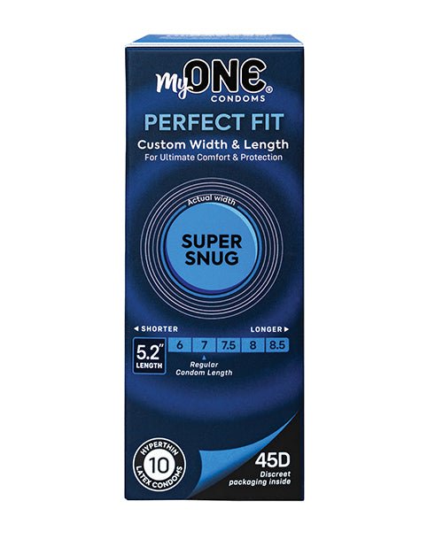My One Super Snug Condoms - Pack of 10 | Shop Lowest Prices at Funlove.com