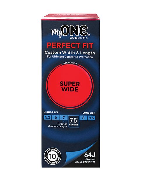 My One Super Wide Condoms - Pack of 10 | Shop Lowest Prices at Funlove.com
