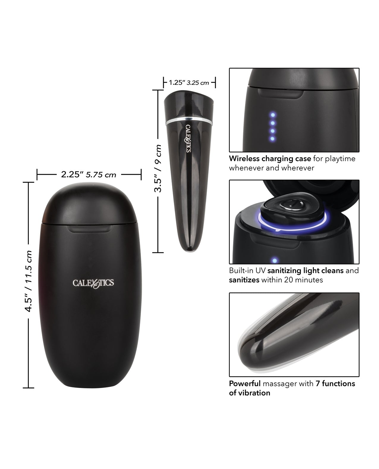 My Pod Vibrating Massager - Black | Shop Lowest Prices at Funlove.com