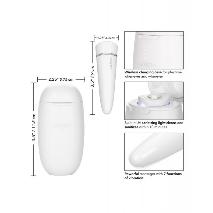 My Pod Vibrating Massager - White | Shop Lowest Prices at Funlove.com