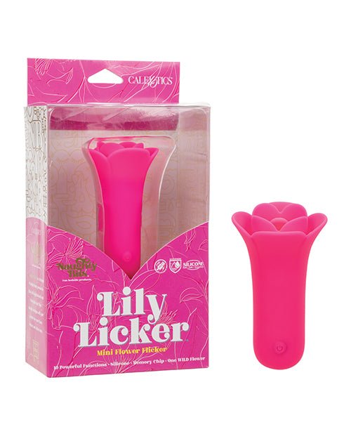 Naughty Bits Lily Licker Mini Flower Flicker - Pink | Shop Lowest Prices at Funlove.com