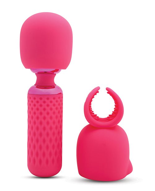 Nu Sensuelle Harlow Mini Wand with Masturbator Attachment | Shop Lowest Prices at Funlove.com