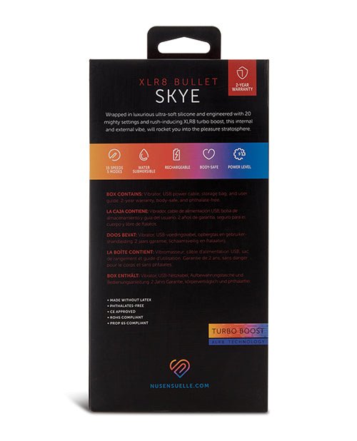 Nu Sensuelle Skye Velvet Touch Vibe - Emerald Green | Shop Lowest Prices at Funlove.com