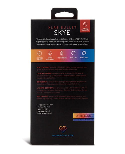 Nu Sensuelle Skye Velvet Touch Vibe - Hot Pink | Shop Lowest Prices at Funlove.com