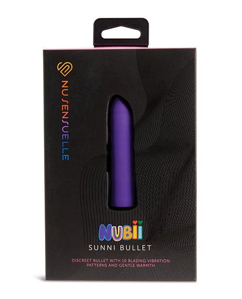 Nu Sensuelle Sunni Nubii Warming Bullet | Shop Lowest Prices at Funlove.com