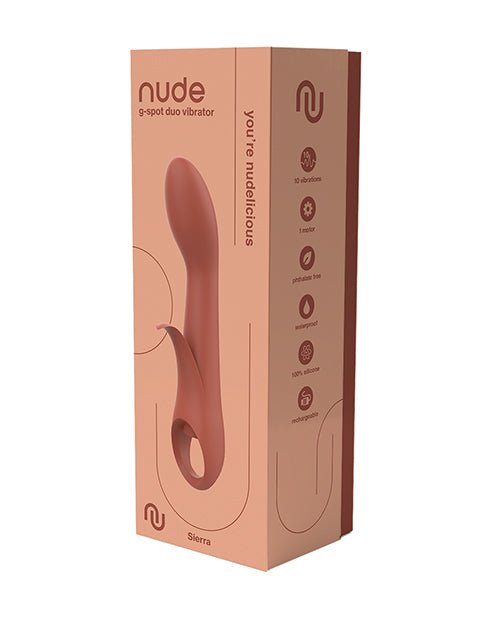 NUDE Sierra Rechargeable G - Spot Duo Vibrator | Shop Lowest Prices at Funlove.com