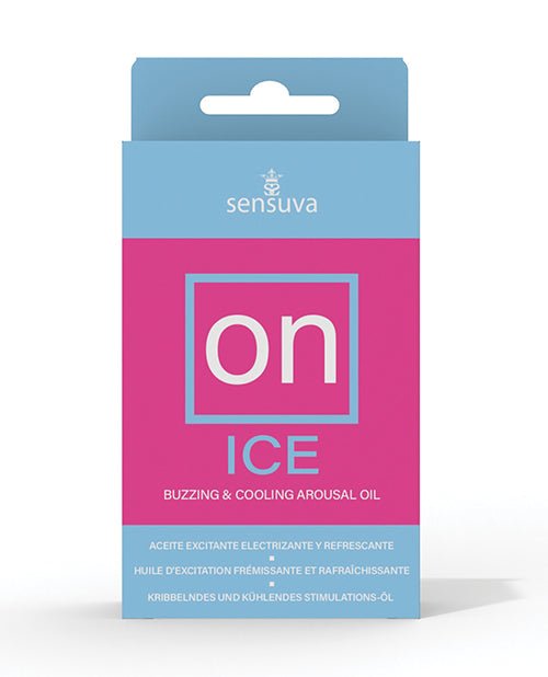 ON Ice Buzzing & Cooling Female Arousal Oil Medium Box - 5 ml Bottle | Shop Lowest Prices at Funlove.com