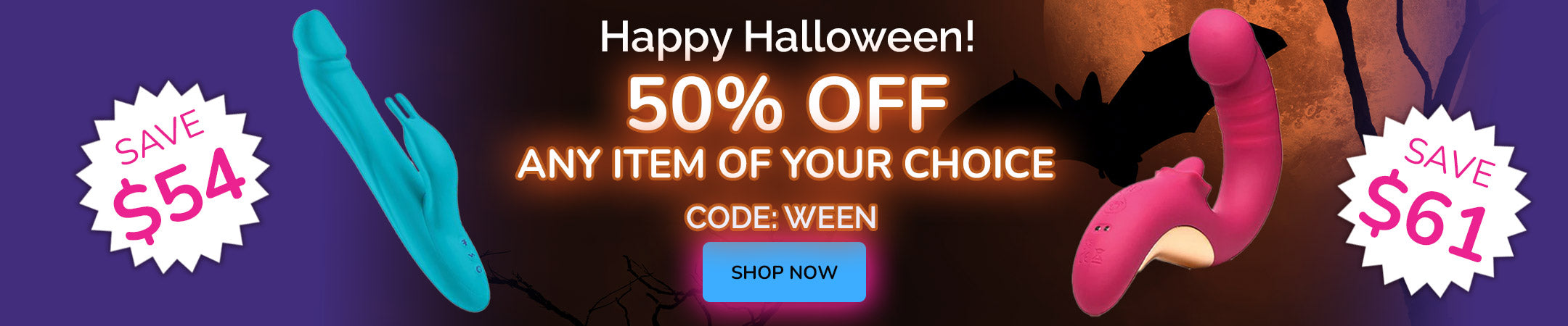 Shop 50% off 1 item at Funlove.com!