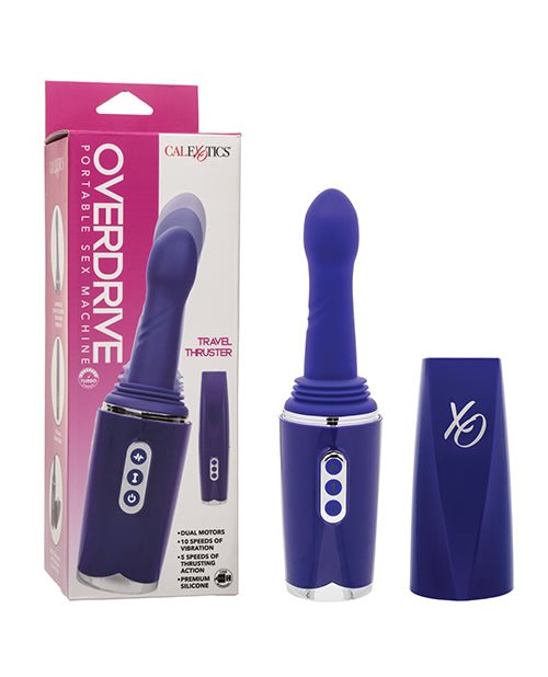 Overdrive Travel Thruster Portable Sex Machine - Purple | Shop Lowest Prices at Funlove.com
