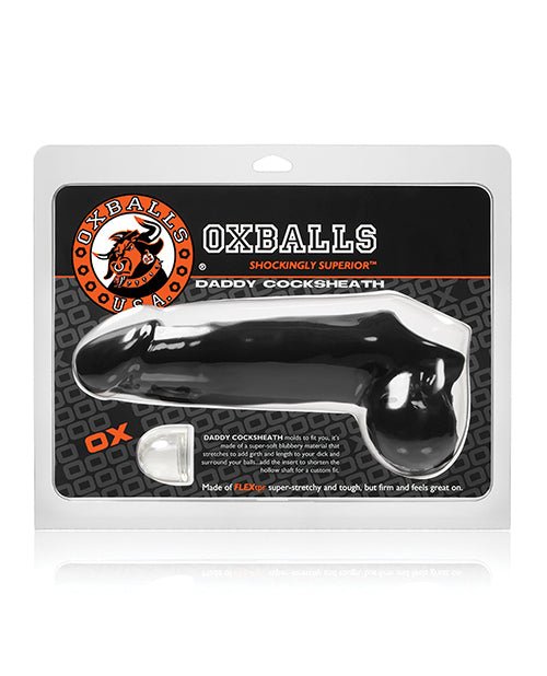 Oxballs Daddy Cocksheath - Black | Shop Lowest Prices at Funlove.com