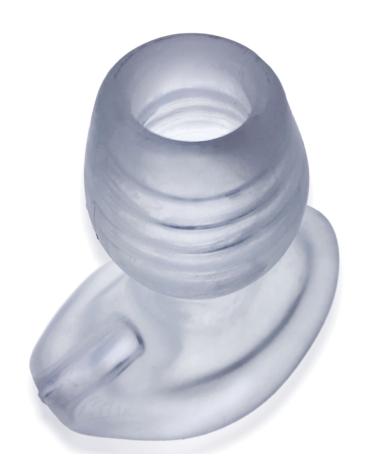 Oxballs Glowhole 2 Hollow Buttplug w/LED Insert Large - Clear | Shop Lowest Prices at Funlove.com