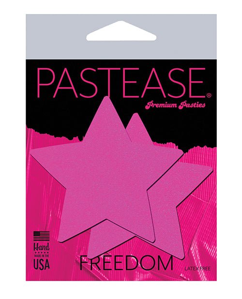 Pastease Basic Star Black Light Reactive - Neon O/s | Shop Lowest Prices at Funlove.com