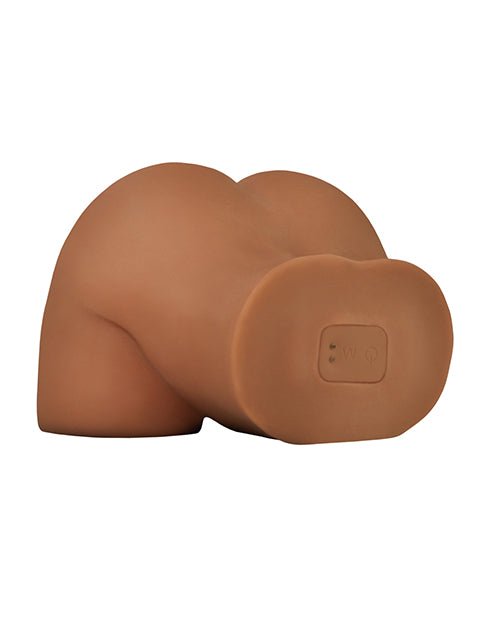 PDX Elite Shake That Ass Vibrating Mega Masturbator - Brown | Shop Lowest Prices at Funlove.com