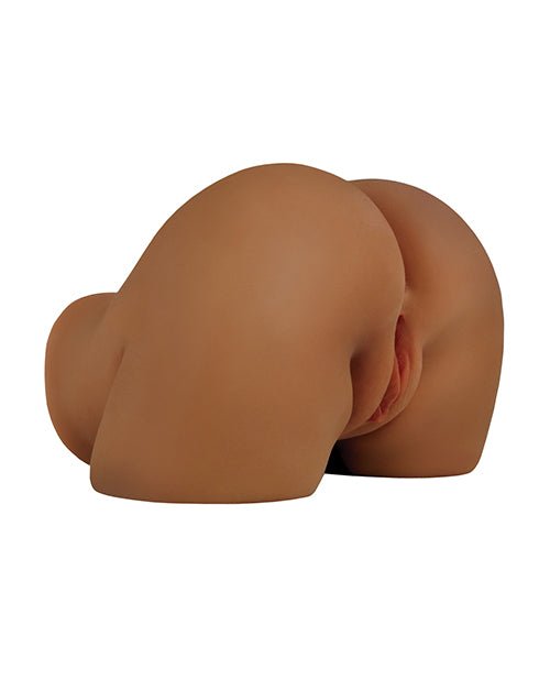 PDX Elite Shake That Ass Vibrating Mega Masturbator - Brown | Shop Lowest Prices at Funlove.com